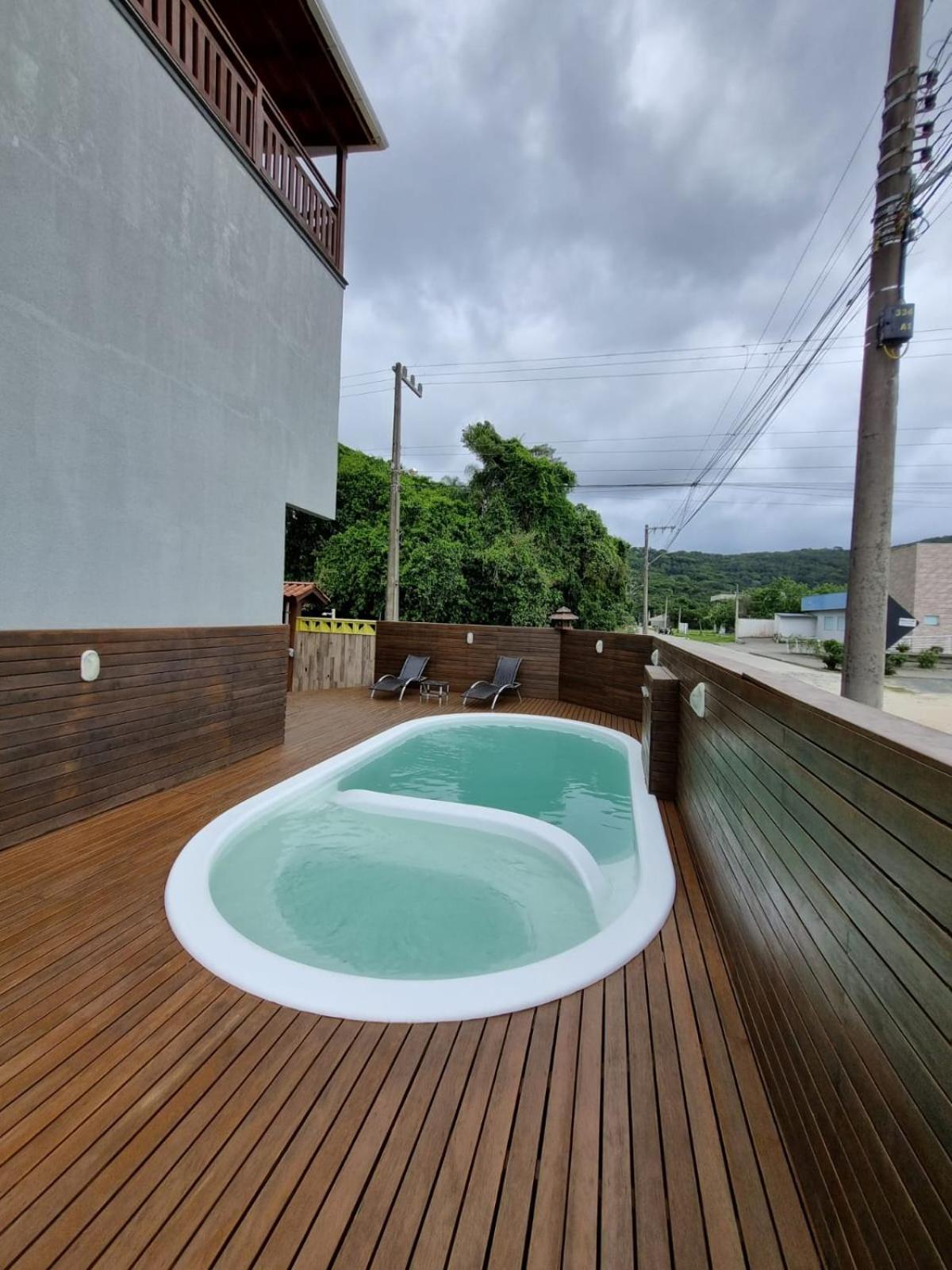 Villa Siri Mariscal Bombinhas C Piscina Extérieur photo