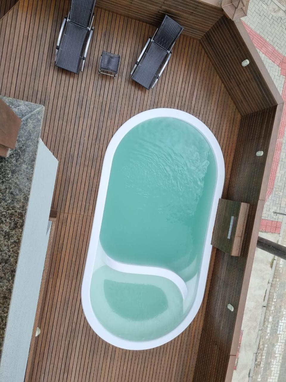 Villa Siri Mariscal Bombinhas C Piscina Extérieur photo